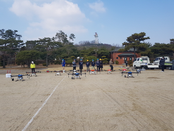 신안산대, 드론으로 코로나 방역 나서 0